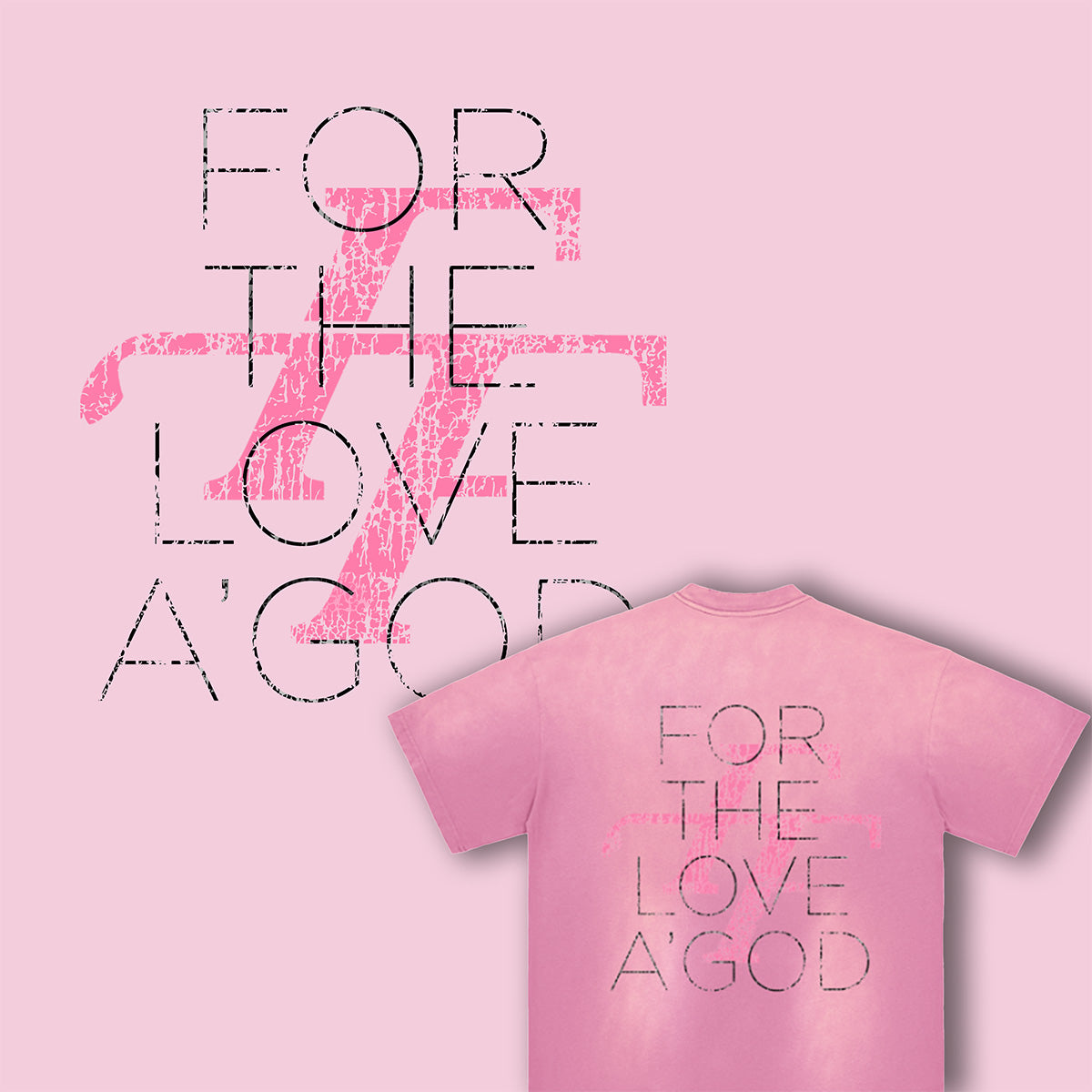 For The Love A' God Tee | Fishers Vintage