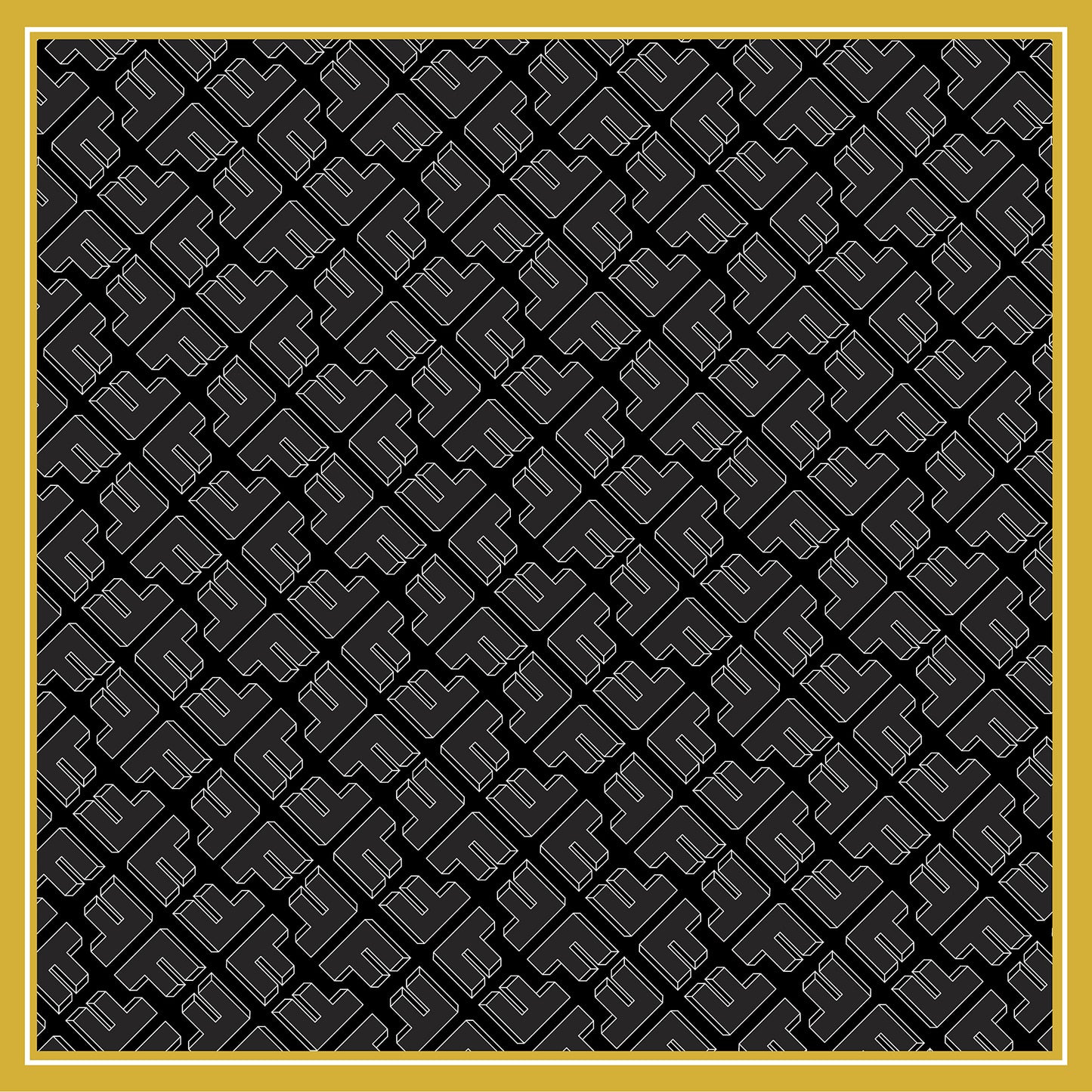 THE MIDNIGHT SILK KERCHIEF