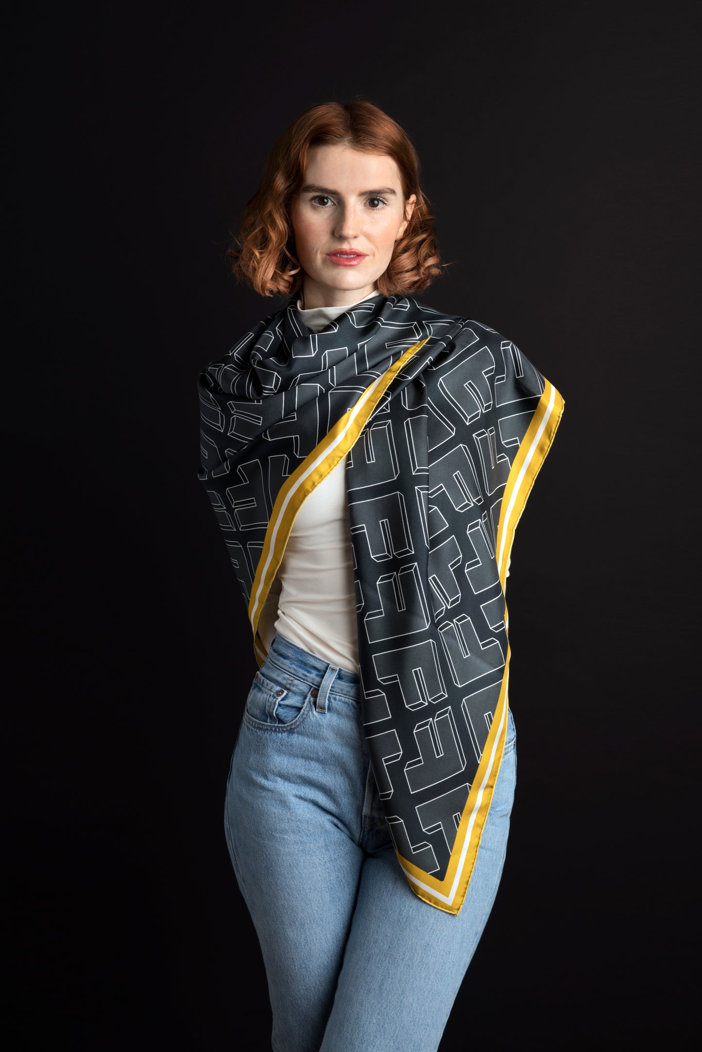 THE MIDNIGHT SILK KERCHIEF